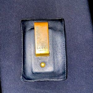 Gucci money clip wallet